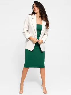 Shapewear Sculpting Midi Tube Dress or Shrug or Set