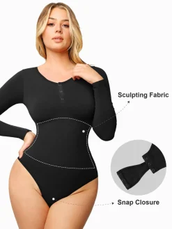 Shapewear Seamless Modal Smoothing Thong Bodysuits