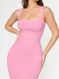 Shapewear Seamless Sleeveless Slimming Dress Set
