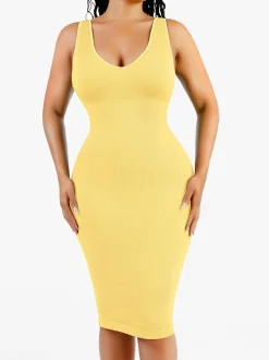 Shapewear Seamless Sleeveless Slimming Dress Set