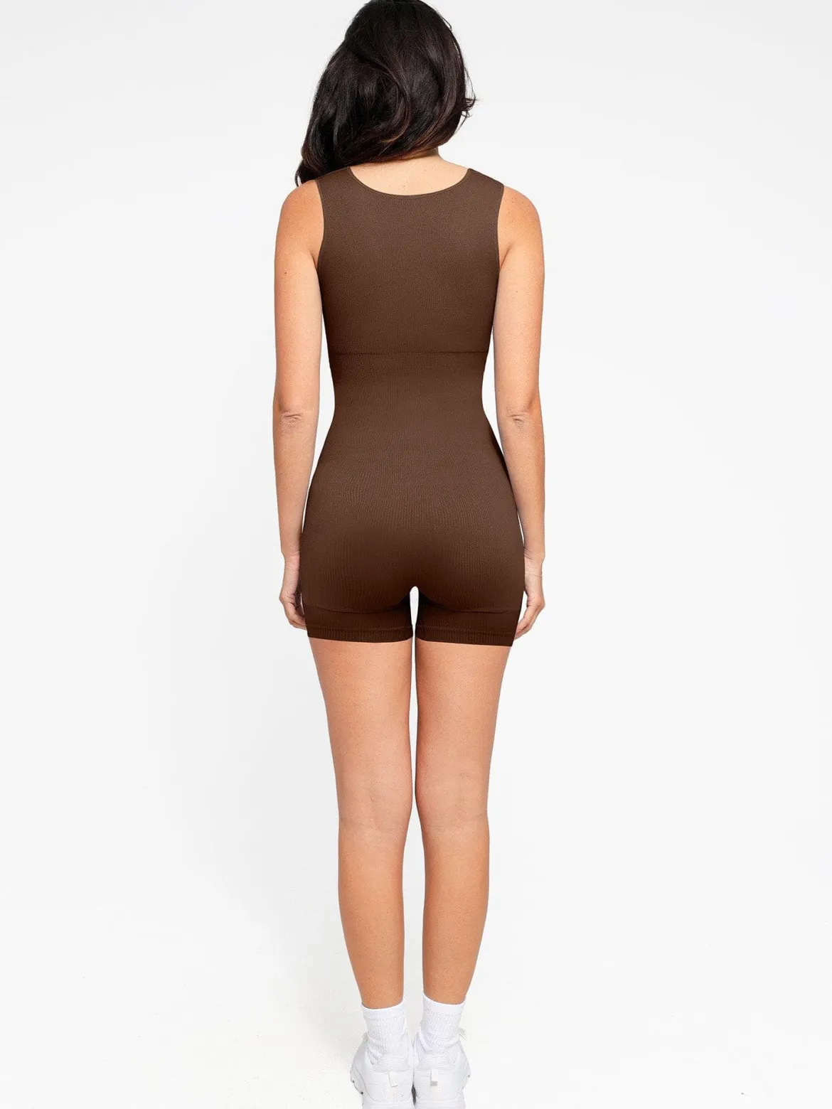 Shapewear Seamless Sweetheart Neckline Romper
