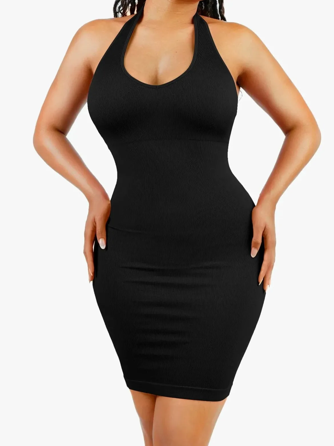 Shapewear Sleeveless Sculpting Dress Set
