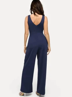Shapewear Slimming Wide-Leg Jumpsuit