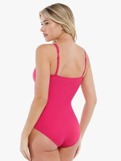 Shapewear Solid Sculpting One-Piece Swimsuit