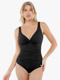 Shapewear Solid Sculpting One-Piece Swimsuit