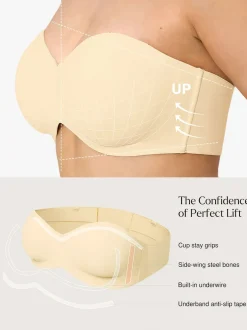 Shapewear Strapless Everyday Push-Up Bra