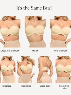 Shapewear Strapless Everyday Push-Up Bra