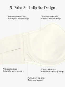 Shapewear Strapless Everyday Push-Up Bra