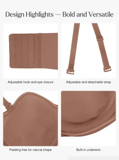 Shapewear Strapless Everyday Push-Up Bra