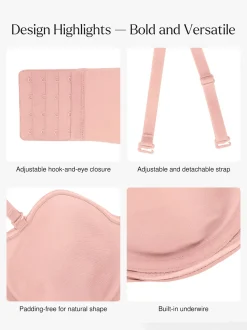 Shapewear Strapless Everyday Push-Up Bra