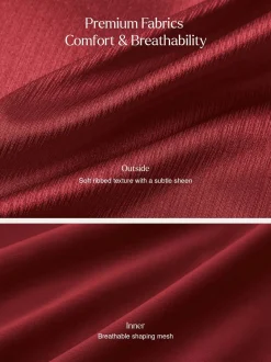Square Neck Slimming Sculpting Maxi Dress with Sleeves