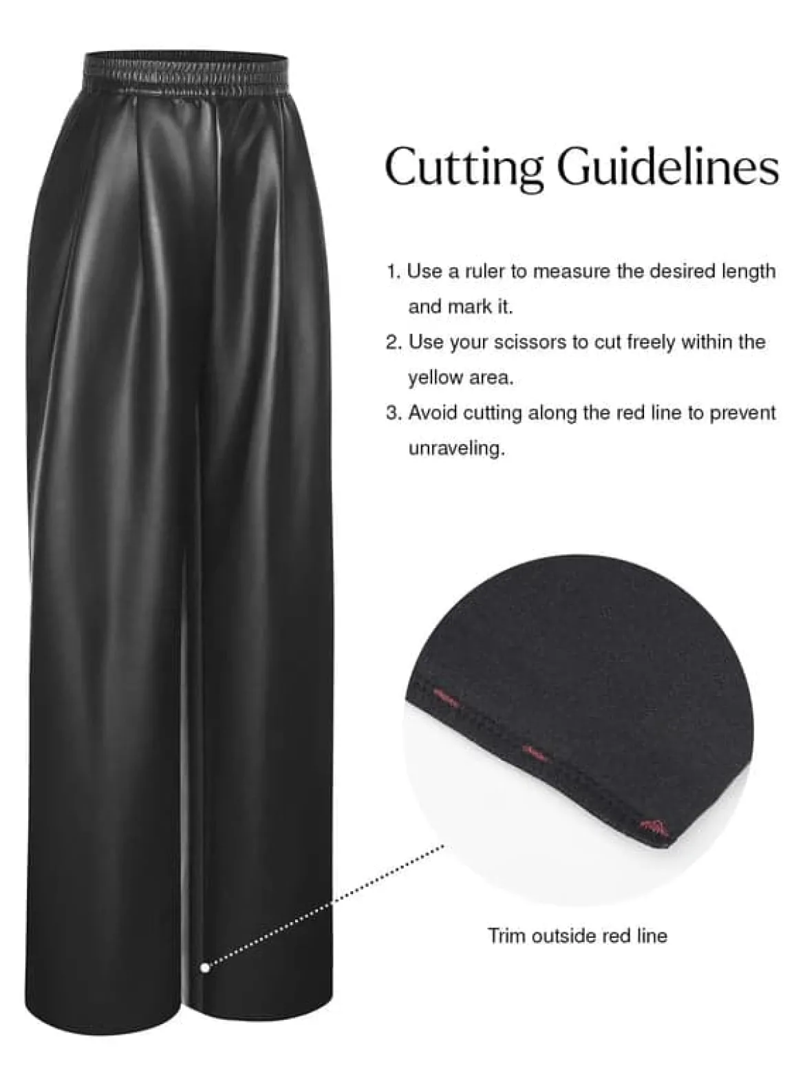 Velvet Wide-Leg Sculpting Trousers