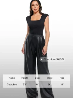 Velvet Wide-Leg Sculpting Trousers